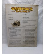 Warhammer The Old World 2023 Rulebook Folder (4) Pages - $15.83