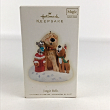 Hallmark Keepsake Christmas Ornament Jingle Bells Puppy Carolers Sound New 2009 - £27.33 GBP