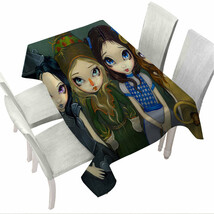 Kids Art Off to See the Wizard Dorothy and Friends Tablecloth - $52.25 CAD+