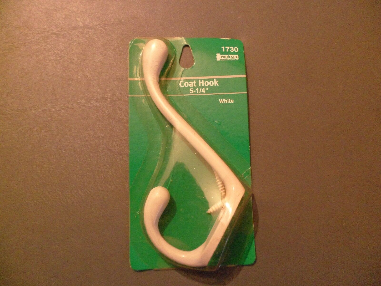 white Coat Hook - $2.48