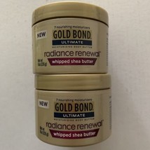 2 Gold Bond Radiance Renewal Cream Whipped Butter 8 Ounce NEW - £22.30 GBP