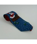 Hallmark Specialties Blue With Santa Claus Fishing &amp; Candycanes In Backg... - $17.58 CAD