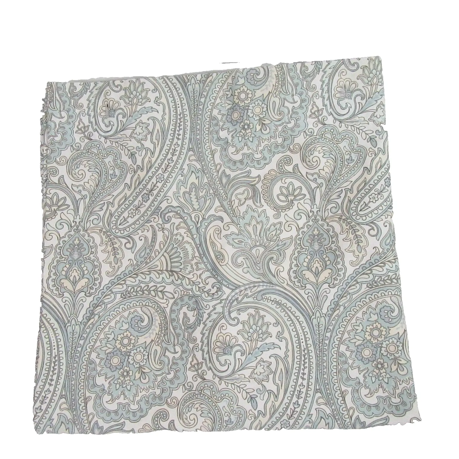 DOMAIN Paisley Medallion Pale Blue Multi Shower Curtain - $36.00
