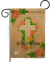 Floral Frist Communion - Impressions Decorative Garden Flag G153064-P3 - £13.34 GBP