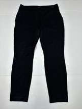 Dalia Black Pull On Comfort Leggings Knit Women Size Medium (Measure 29x26) - $13.89