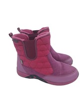 Merrell Select Grip Boots 5W Womens Select Dry Pink Purple Slip On Winter Jungle - £30.62 GBP