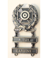 Expert Rifle Carbine Badge - 3 markings of Sterling - £14.70 GBP