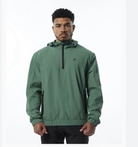 Alphalete Men’s Exp Tech Windbreaker- Luxury Green , Size Large - £28.72 GBP