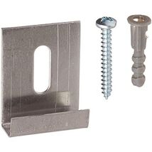 Prime-Line Mirror Holder Clip Screws &amp; Anchors Fits 1/4&quot; Thick Mirrors Card - $29.18 CAD