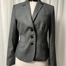 Calvin Klein Women&#39;s Blazer Gray Pinstripe Size 8 - $29.70