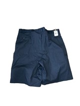 Dickies Mens Shorts Size 50 Navy Blue Loose Fit Cotton Blend Multi Pocket Work - £22.75 GBP
