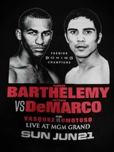 Barthelemy vs. DeMarco shirt size XL June 21 2015 boxing MGM Grand Las V... - $14.84