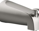 Slip-On Tub Diverter Spout, 5 Inch, Satin Nickel, Design House 522920. - $42.94