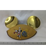 Disneyland Resort Golden Mickey Mouse Ears Cap Youth Size - £7.91 GBP