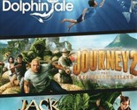 Dolphin Tale / Journey 2 / Jack the Giant Slayer DVD | Region 4 - £17.00 GBP