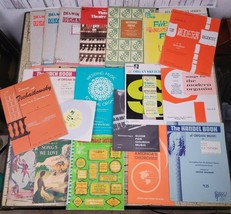 22 Vintage Sheet Music Instruction Chord Music Song Book Lot Organ Piano... - $38.69