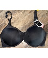 Bali ~ Women&#39;s Bra Smoothing Underwire Padded Black Lightweight Polyeste... - $34.23 CAD