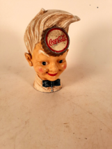 Vintage Coca Cola Sprite Boy Cast Iron Bank, Excellent Condition - $45.47