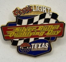 Coors Light Silver Bullet Texas Motor Speedway Race NASCAR Racing Lapel Hat Pin - £6.21 GBP