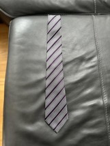 Ermenegildo Zegna Silk Tie - Striped Design - $1,022.08 MXN