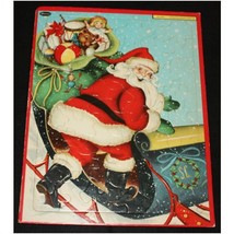 1957 Whitman Santa &amp; Sleigh Tray Puzzle - Complete - $8.00