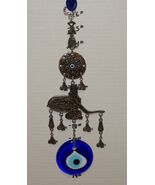 Turkish Evil Eye Tughra Amulet Wall Hanging Ottoman Hamsa Home Decor Charm - €21,05 EUR