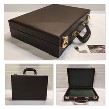 Briefcase Purse Coins&amp;more IN PU (Head Of Mosto ), Inside IN Ve - £91.99 GBP