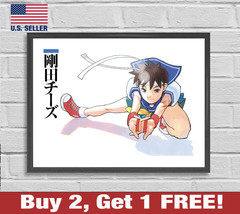 Street Fighter Zero Alpha Sakura Kasugano 18&quot; x 24&quot; Anime Poster Print 2 - £10.57 GBP