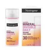 Neutrogena Mineral Invisible Daily Defense Face Liquid Lotion SPF 30 ~  ... - $14.88 CAD
