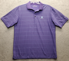 Nike Dri Fit Golf Performance Polo Shirt Mens M Multi Striped Canterbury... - $21.44