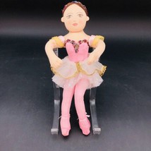 Sugar Plum Fairy Boston Ballet The Nutcracker 11.5&quot; Poseable Doll 2006 MerryMake - £12.59 GBP