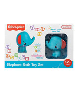 Fisher Price Elephant Bath Toy Play Set 19 Pieces with storage bag NEW - €17,21 EUR