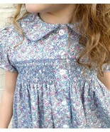 James &amp; Lottie Ella Floral Infant Girls Floral Smocked Dress 18 Months NWT - €33,12 EUR
