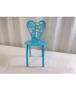 American Girl 2016 Gourmet Kitchen Set Teal Colored Metal Chair Stool fo... - £20.59 GBP