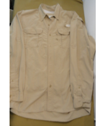 EUC DESIGNER MAGELLAN OUTDOORS MAG WICK FISHING GEAR TAN SHIRT MEN'S XX-... - $29.13