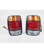 Pair Rear Lamp Tail Lights Fits Datsun 1200 Nissan Sunny B110 B120 Pickup - $88.45