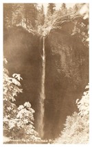 Latourell Falls on the Columbia River Highway Oregon RPPC Postcard - $14.80