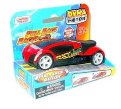 Dyna Motor, Pull Back Racer RED/BLACK Motormax Diecast Car Collector&#39;s Model - £19.10 GBP