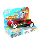 DYNA MOTOR, PULL BACK RACER RED/BLACK MOTORMAX DIECAST CAR COLLECTOR&#39;S M... - $24.35