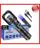 2025 Upgraded 2000 Lumens Rechargeable LED Flashlight - 5000FT, Waterproof - $799.01 MXN