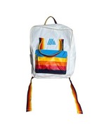 Aldi Gear Backpack 2023 with Laptop Padded Pocket Vintage Retro Red Oran... - $331.39 MXN