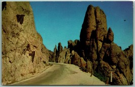 Rock Gateway Needles Hwy South Dakota SD UNP Chrome Postcard H10 - £2.29 GBP