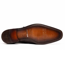 Genuine caiman crocodile and lizard Shoes Toluca Brown image 5