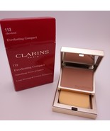 Clarins Everlasting Compact Foundation Makeup .3oz 113 CHESTNUT - $17.48 CAD