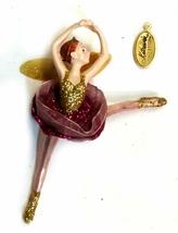 Katherine&#39;s Collection Dance Ornament 5 inches (Gold) - £13.98 GBP+