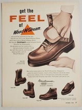 1962 Print Ad Wood-N-Stream Outdoor Boots Weinbrenner Milwaukee,Wisconsin - £12.21 GBP