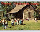 Centennial Cabin Ottowa Kansas KS UNP Unused Chrome Postcard M8 - $3.91