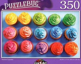 Rainbow Cupcakes - 350 Pieces Jigsaw Puzzle - $14.84