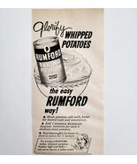 1956 Rumford Baking Powder Advertisement Double Acting Vintage Cooking D... - €17,17 EUR 1956 Rumford Baking Powder Advertisement Double Acting Vintage Cooking D... - €17,17 EUR