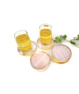 Rose Quartz Coaster – Polished Crystal for Home Decor, Table Accent &amp; Gifts - $296.09 MXN+